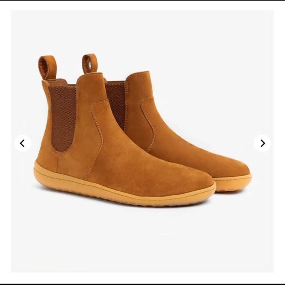 Vivobarefoot Suede Fulham Chelsea Boot